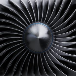 Font View for jet engine.